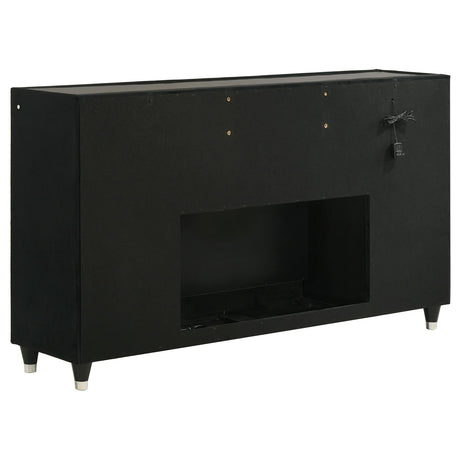 Lorient Black 4-piece California King Bedroom Set from Coaster - Luna Furniture