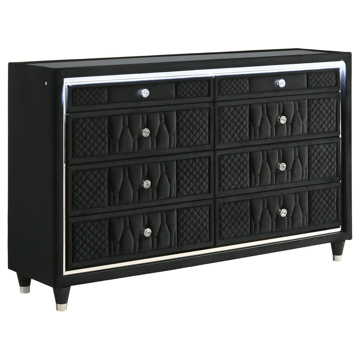 Lorient Black 4-piece California King Bedroom Set from Coaster - Luna Furniture