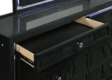 Lorient Black 4-piece California King Bedroom Set from Coaster - Luna Furniture