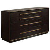 Winslow Smokey Walnut 4-Piece Eastern King Storage Bedroom Set from Coaster - Luna Furniture