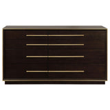 Winslow Smokey Walnut 4-Piece Eastern King Storage Bedroom Set from Coaster - Luna Furniture