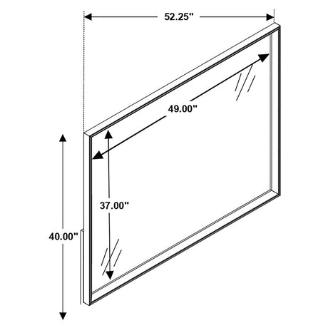 Winslow Smokey Walnut 4-Piece Eastern King Storage Bedroom Set from Coaster - Luna Furniture