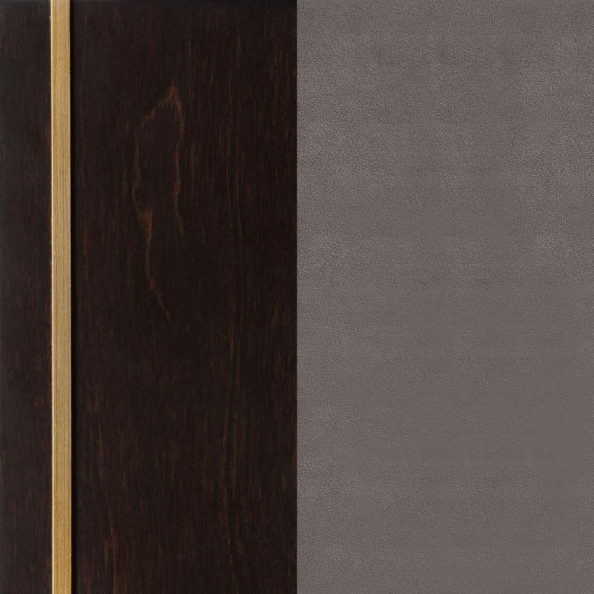 Durango Gray and Smoked Peppercorn Upholstered Queen Bed from Coaster - Luna Furniture