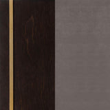 Durango Gray and Smoked Peppercorn Upholstered Queen Bed from Coaster - Luna Furniture