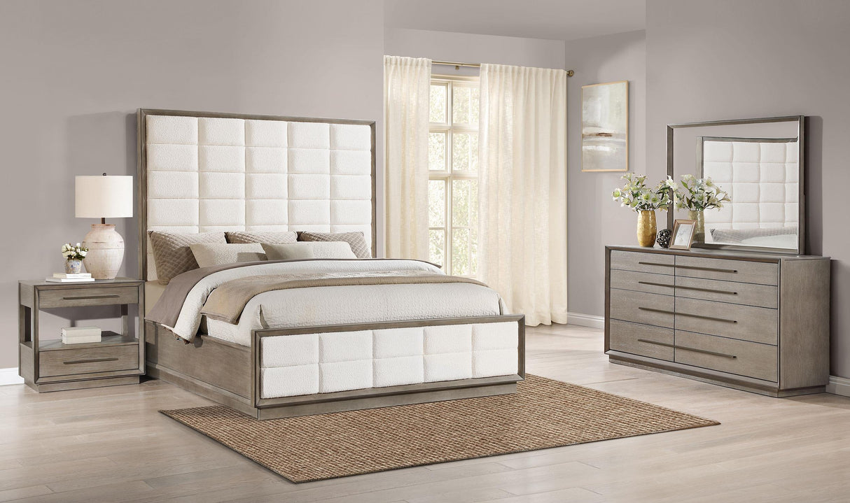 Durango Washed Oak 4-Piece Queen Bedroom Set from Coaster - Luna Furniture