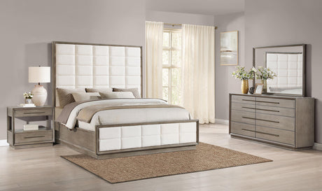 Durango Washed Oak 4-Piece Queen Bedroom Set from Coaster - Luna Furniture