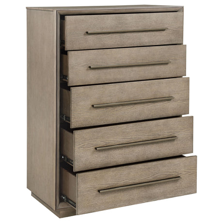 Durango Washed Oak 8-Drawer Bedroom Chest from Coaster - Luna Furniture