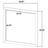 Wright Brown Oak Dresser Mirror (Mirror Only) from Coaster - Luna Furniture