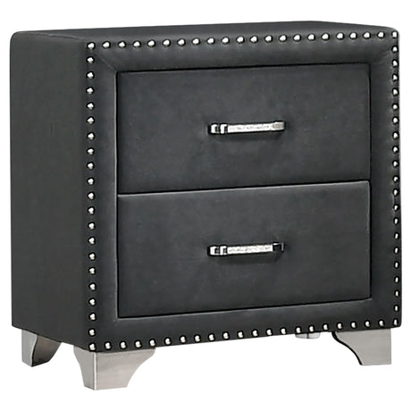 Melody Gray 4-Piece California Queen Bedroom Set from Coaster - Luna Furniture