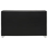 Melody Gray Upholstered 6-Drawer Dresser from Coaster - Luna Furniture
