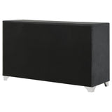 Melody Gray Upholstered 6-Drawer Dresser from Coaster - Luna Furniture