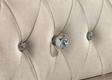 Antonella Ivory and Camel Upholstered 7-Drawer Dresser from Coaster - Luna Furniture