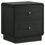Cavelle Black 4-piece Full Bedroom Set from Coaster - Luna Furniture