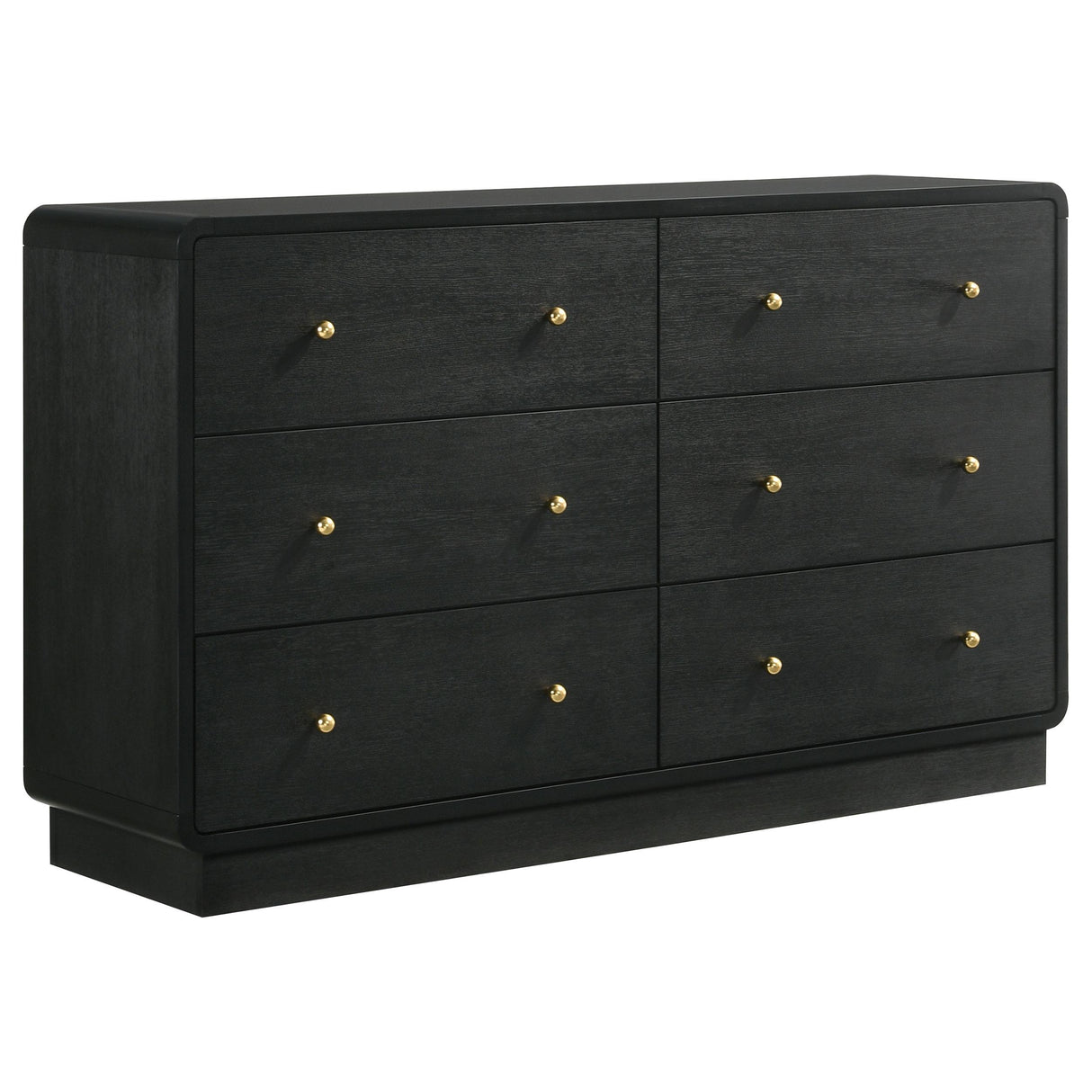 Cavelle Black 4-piece Full Bedroom Set from Coaster - Luna Furniture