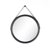 Des Mirror in Black Wash Poplar from Four Hands - Luna Furniture