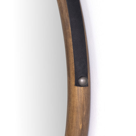 Des Mirror in Auburn Poplar from Four Hands - Luna Furniture