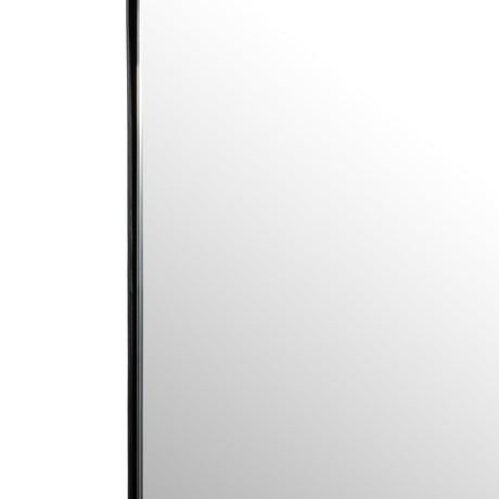 Georgina Floor Mirror in Iron Matte Black from Four Hands - Luna Furniture