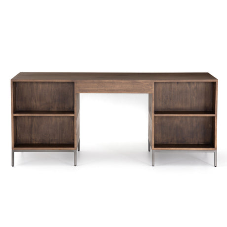 Trey Executive Desk in Auburn Poplar from Four Hands - Luna Furniture