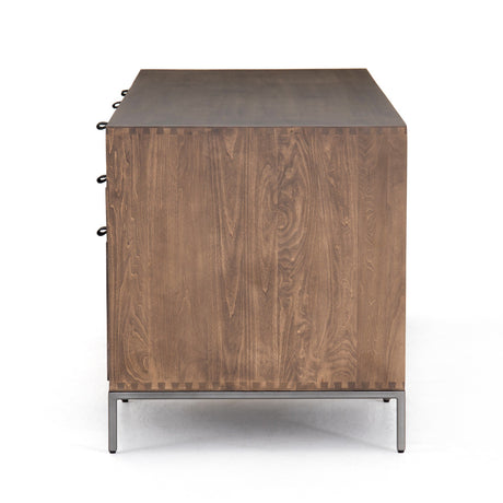 Trey Executive Desk in Auburn Poplar from Four Hands - Luna Furniture