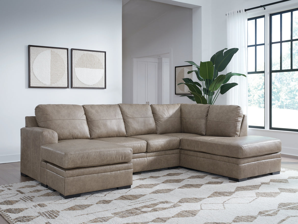 Amuleto Desert 2-Piece RAF Chaise Sectional from Ashley - Luna Furniture