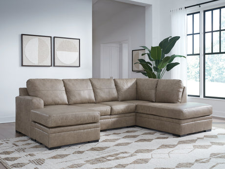 Amuleto Desert 2-Piece RAF Chaise Sectional from Ashley - Luna Furniture
