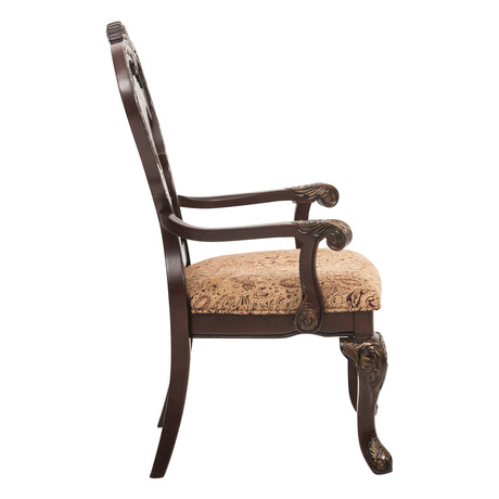 Deryn Park Cherry 7-Piece 114" Extendable Dining Room Set from Homelegance - Luna Furniture