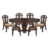 Deryn Park Cherry 5-Piece Round/Oval Dining Set