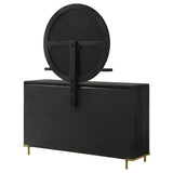 Arini Black 8-Drawer Bedroom Dresser with Mirror from Coaster - Luna Furniture