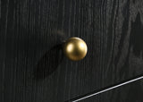 Arini Black 8-Drawer Bedroom Dresser with Mirror from Coaster - Luna Furniture