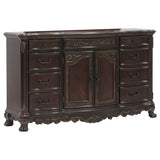 Deryn Park Cherry Nightstand from Homelegance - Luna Furniture