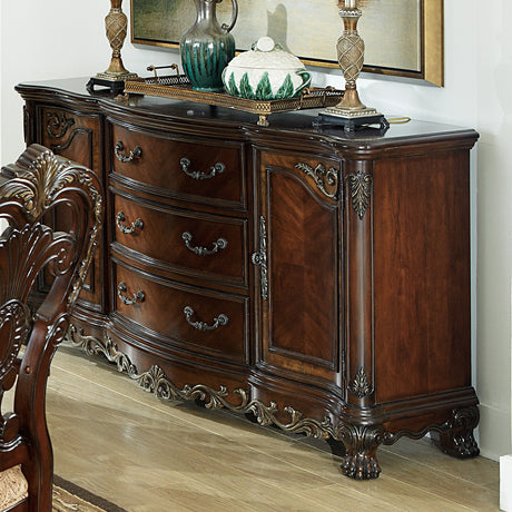 Deryn Park Cherry Buffet from Homelegance - Luna Furniture