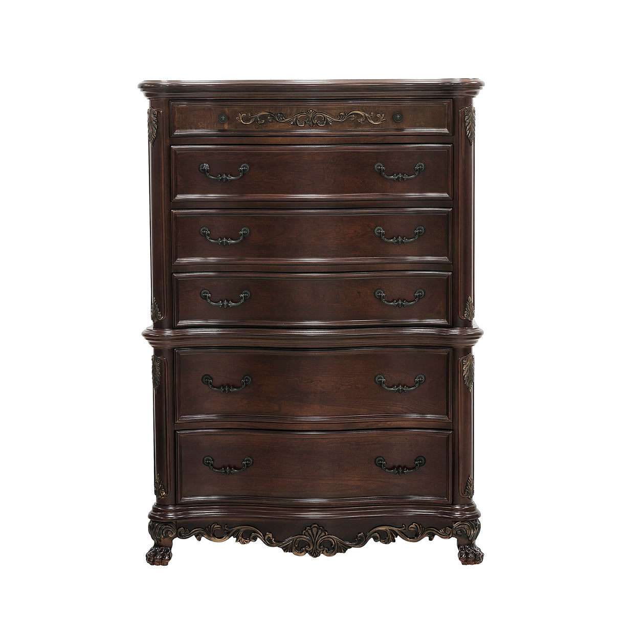 Deryn Park Cherry Chest from Homelegance - Luna Furniture