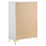 Kendall White 5-Piece Queen Bedroom Set from Coaster - Luna Furniture