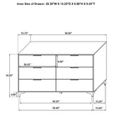 Kendall White 5-Piece Queen Bedroom Set from Coaster - Luna Furniture