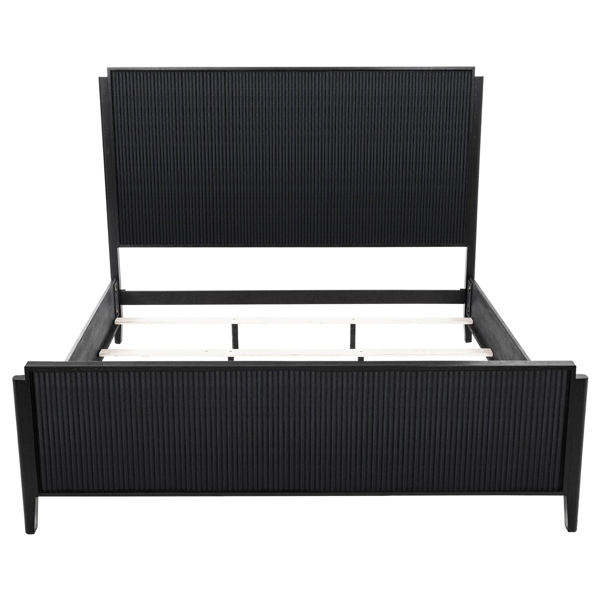 Brookmead Black Eastern King Bed from Coaster - Luna Furniture