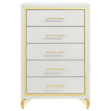 Lucia 3-piece Queen Bedroom Set Beige and White from Coaster - Luna Furniture