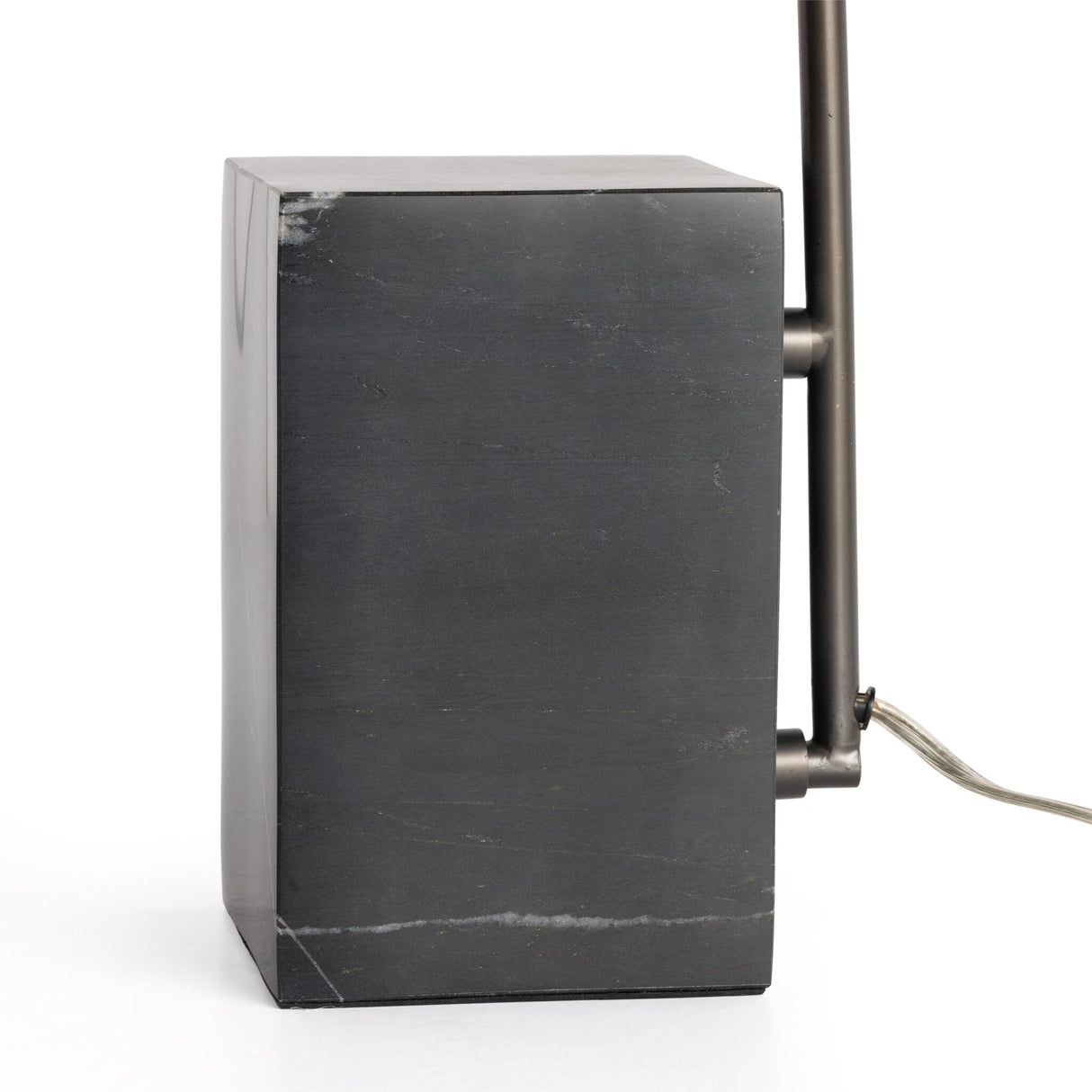 Jenkin Task Lamp in Black Marble from Four Hands - Luna Furniture
