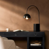 Jenkin Task Lamp in Black Marble from Four Hands - Luna Furniture