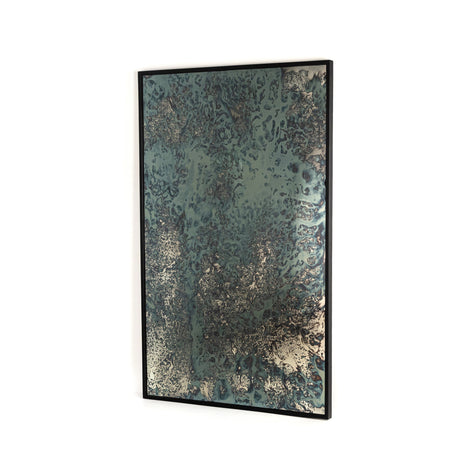 Acid Wash Floor Mirror in Iron Matte Black from Four Hands - Luna Furniture