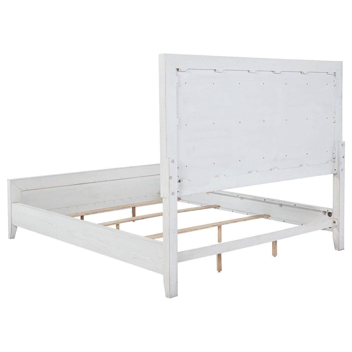 Marielle Distressed White 5-Piece Eastern King Bedroom Set from Coaster - Luna Furniture