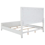 Marielle Distressed White 5-Piece Eastern King Bedroom Set from Coaster - Luna Furniture