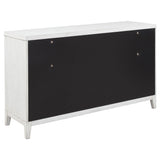 Marielle Distressed White 5-Piece Eastern King Bedroom Set from Coaster - Luna Furniture