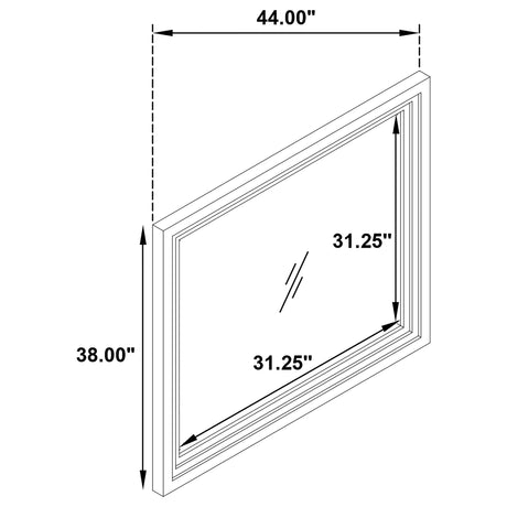 Marielle Distressed White 5-Piece Eastern King Bedroom Set from Coaster - Luna Furniture