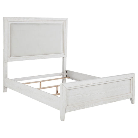 Marielle Distressed White 5-Piece Queen Bedroom Set from Coaster - Luna Furniture
