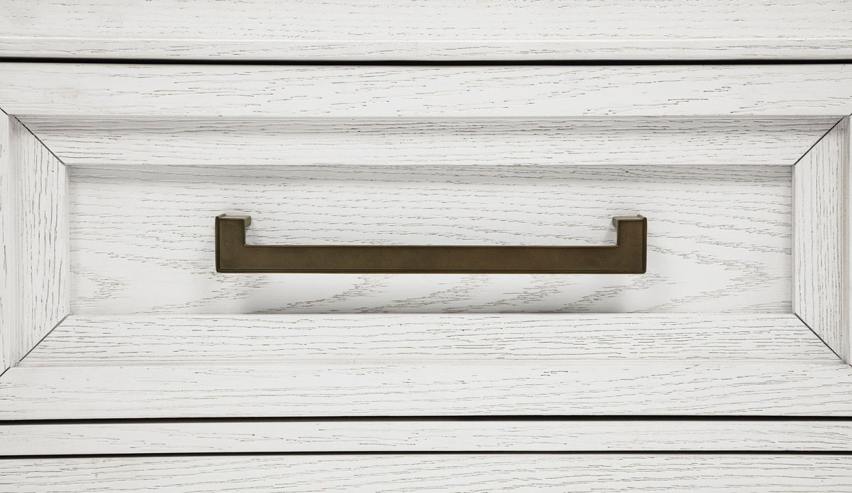 Marielle Distressed White 5-Piece Queen Bedroom Set from Coaster - Luna Furniture