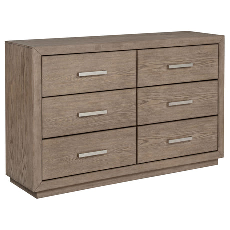 Kenora Barley Brown 4-Piece Queen Bedroom Set from Coaster - Luna Furniture