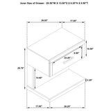 Kenora Barley Brown 4-Piece Queen Bedroom Set from Coaster - Luna Furniture