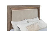 Kenora Barley Brown 56-inch Queen LED Storage Bed from Coaster - Luna Furniture