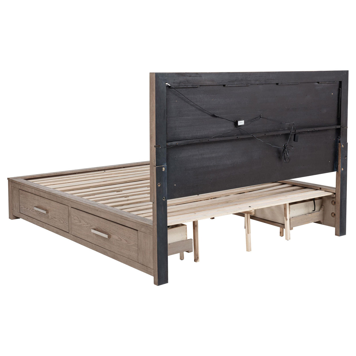 Kenora Barley Brown 5-Piece Eastern King Bedroom Set from Coaster - Luna Furniture