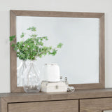 Kenora Barley Brown 6-Drawer Dresser Mirror (Mirror Only) from Coaster - Luna Furniture